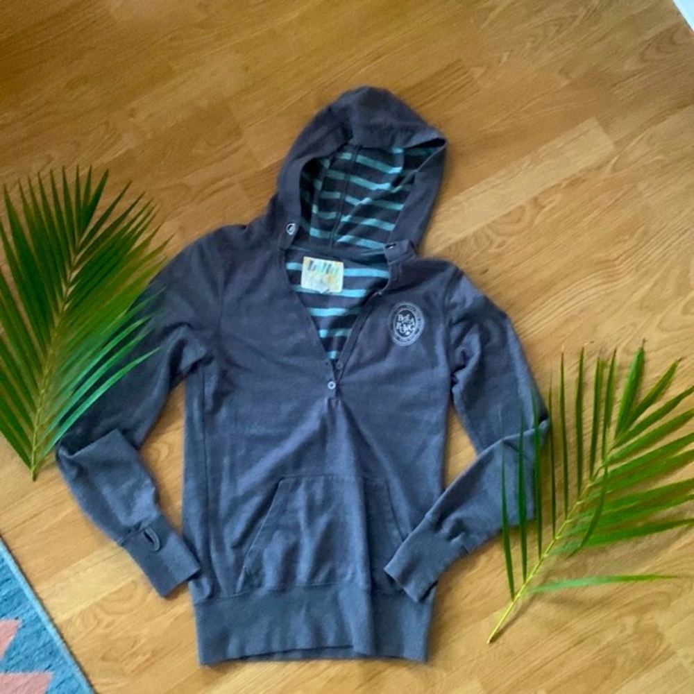 Billabong Long Sleeve Grey Hoodie